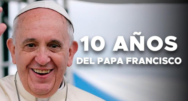 10 años del Papa Francisco, Canal 26