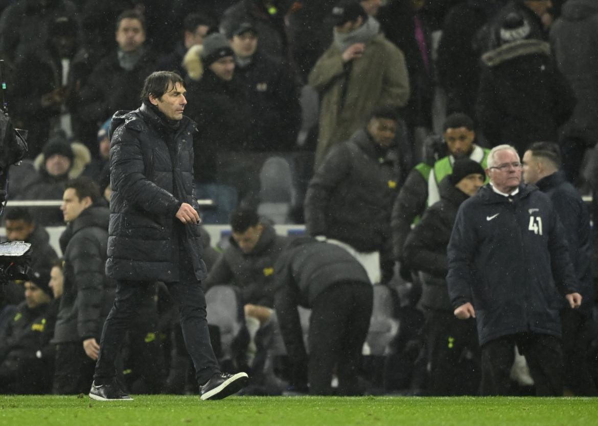 Antonio Conte; Tottenham vs. Milan. Foto: Reuters.