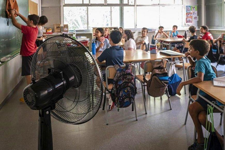 Ola de calor en escuelas, Entre Ríos. Foto: elentrerios