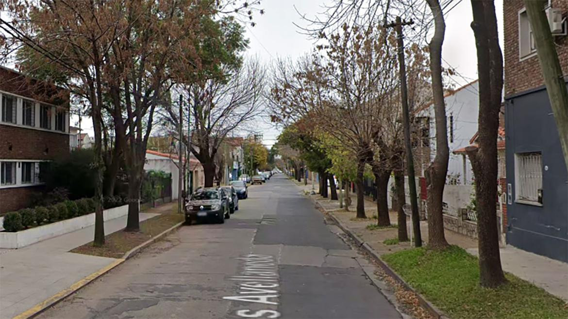 Lugar donde asesinaron a la jubilada en San Isidro. Foto: Google Maps