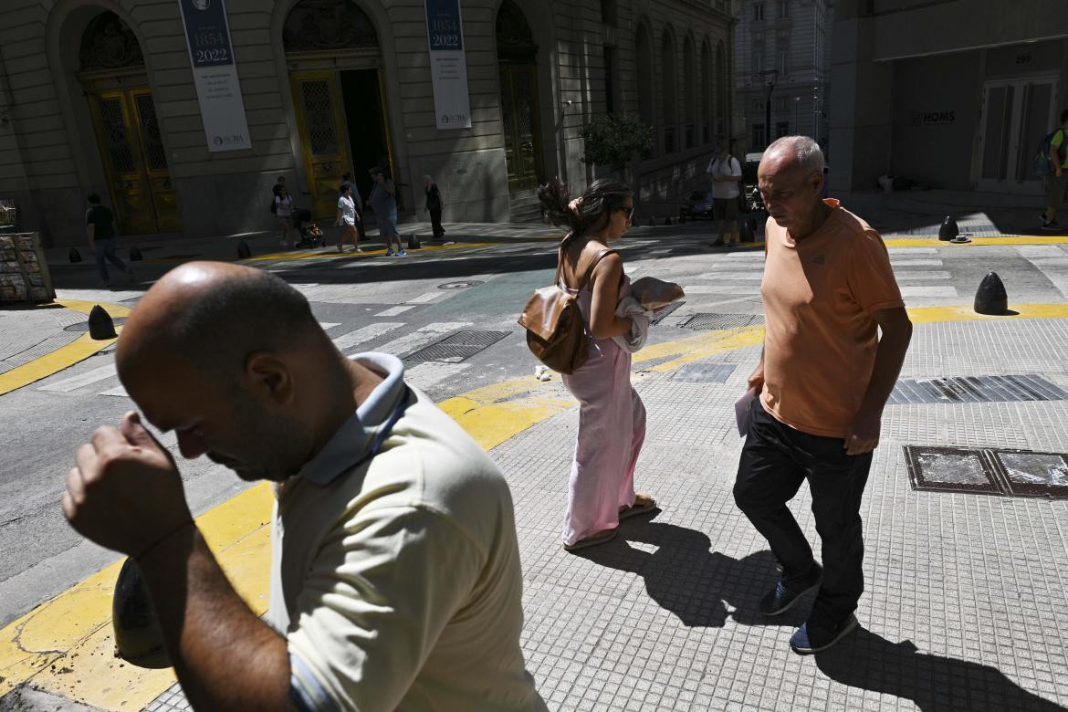 Ola de calor, Buenos Aires. Foto: Télam