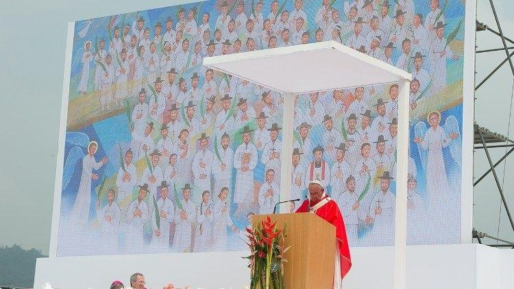 Papa Francisco, Seúl, Foto: Vatican News/ACI prensa