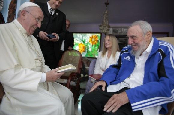 Papa Francisco, Fidel Castro, Foto: Vatican News/ACI prensa