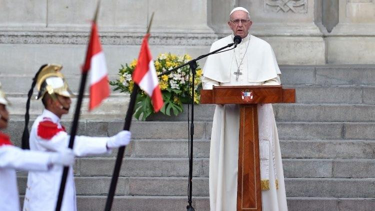 Papa Francisco, Perú, Foto: Vatican News/ACI prensa