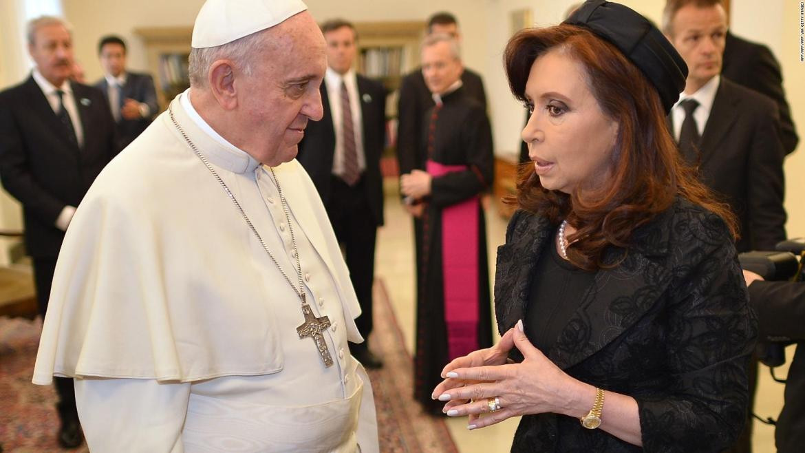 Papa Francisco, Cristina Kirchner, Foto: Vatican News/ACI prensa