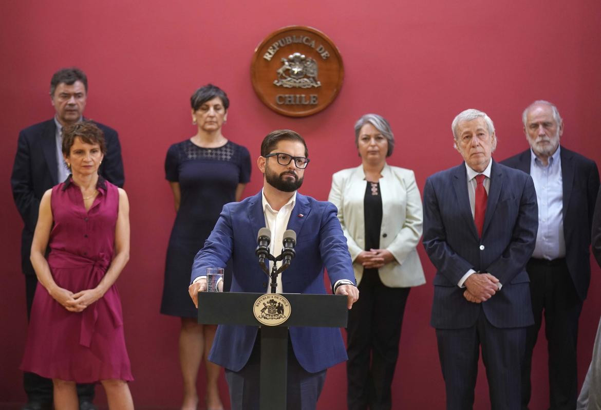 Gabriel Boric, Chile, cambios en el Gabinete. Foto: Télam