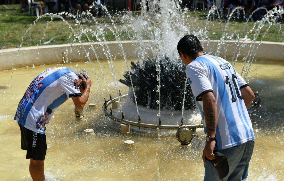 Ola de calor 2. Foto: NA.