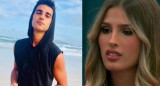 Julieta de Gran Hermano y su ex. Foto: NA