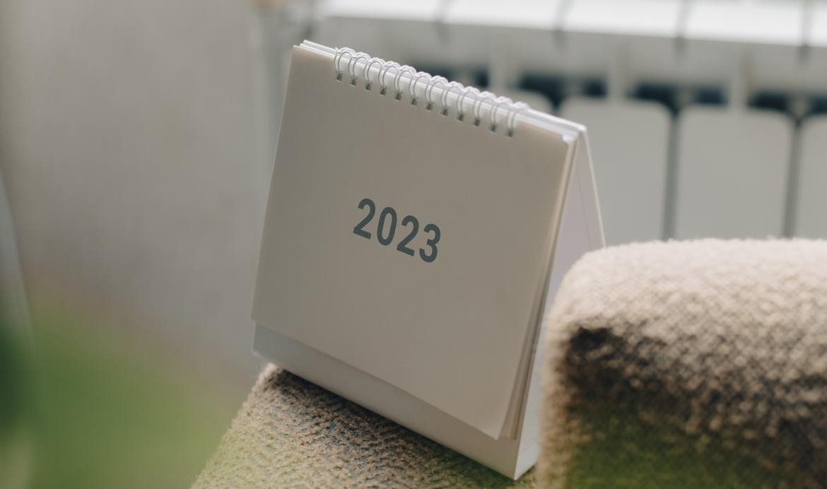 Calendario 2023. Foto: Unsplash.