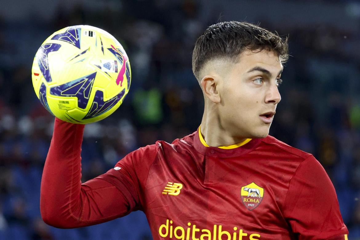 Paulo Dybala; Roma vs. Sassuolo. Foto: EFE.