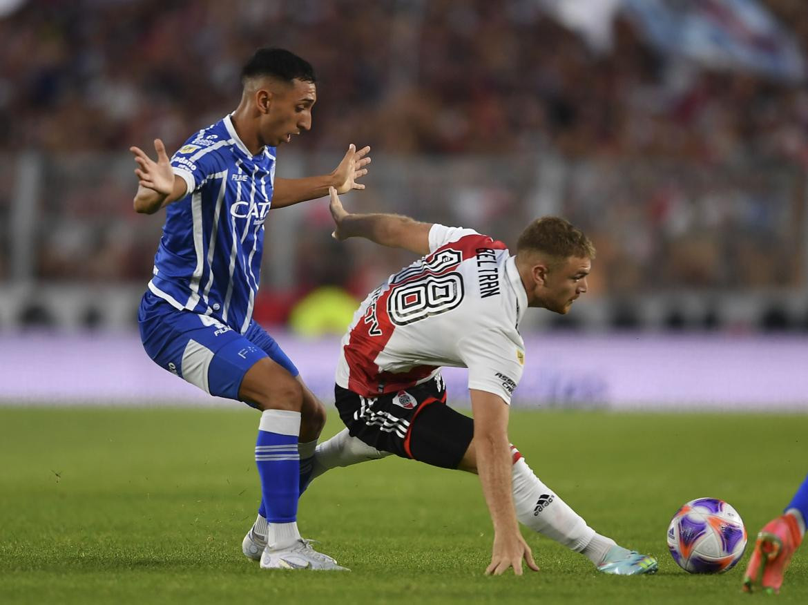 Lucas Beltrán; River Plate vs. Godoy Cruz. Foto: Télam.
