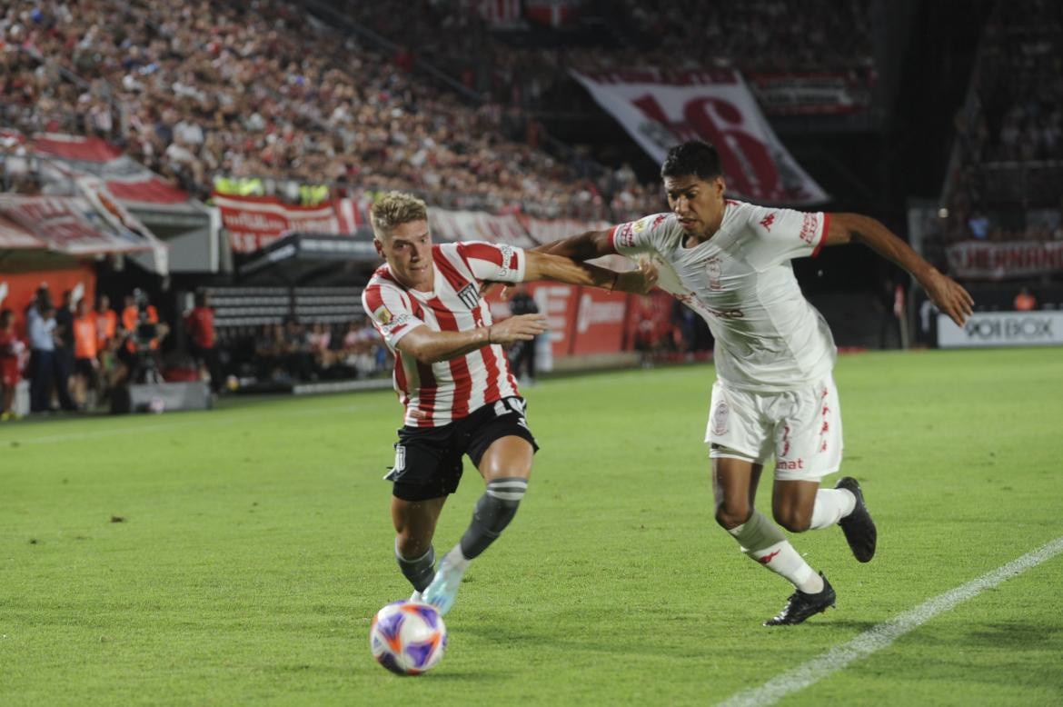 Estudiantes de La Plata vs. Huracán. Foto: Télam.