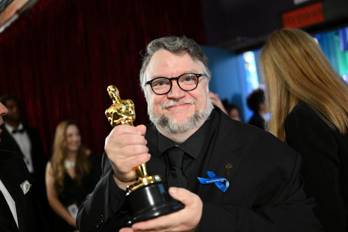 Guillermo del Toro, director de Pinocchio. Foto Reuters.
