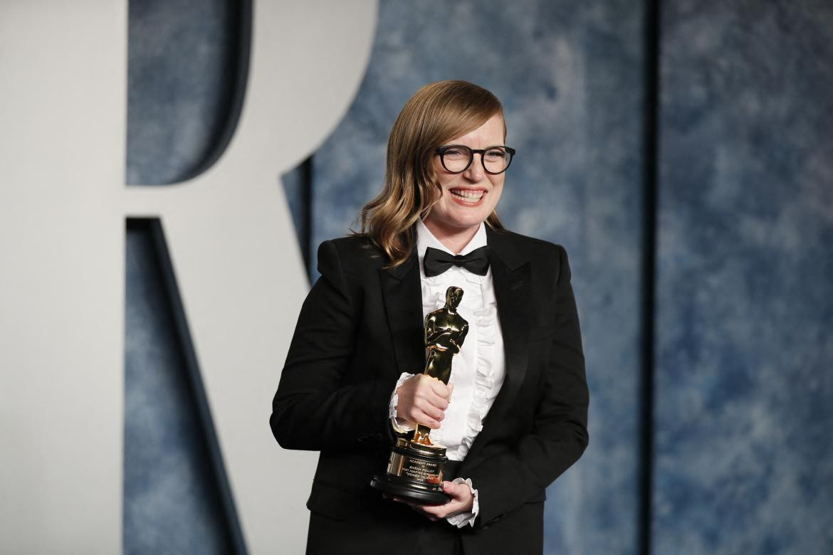 Sarah Polley, directora de Ellas Hablan y ganadora a Mejor Adaptación de Guión. Foto Reuters.