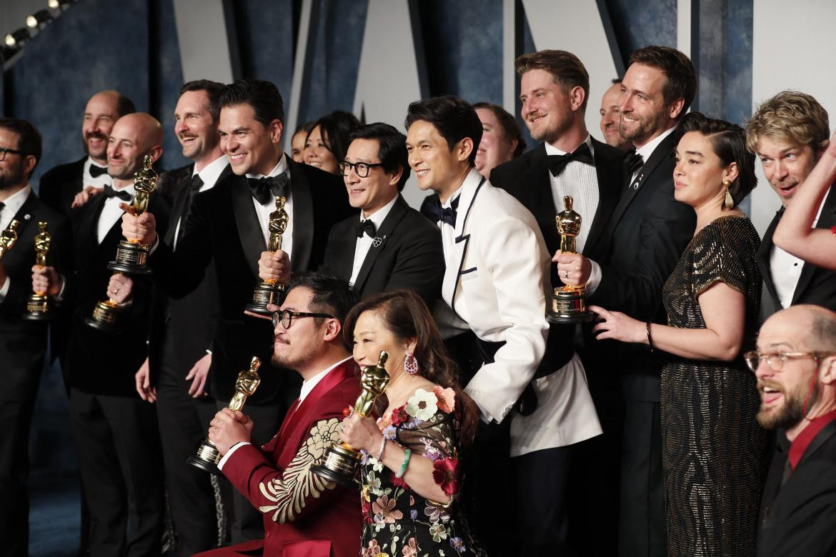 Todo en todas partes al mismo tiempo, ganadora del Oscar a Mejor Película 2022. Foto Reuters.