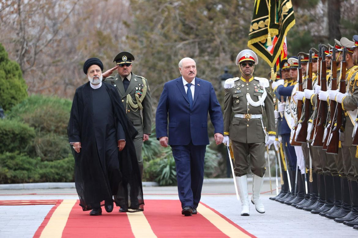 Presidente iraní y bielorruso marcan una hoja de ruta en común. Foto: Reuters. 