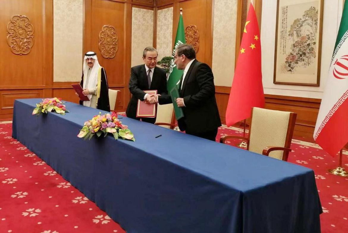 Acuerdo entre Irán y Arabia Saudí para reabrir embajadas. Foto: EFE. 