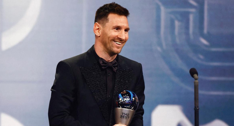 Lionel Messi; The Best. Foto: NA.