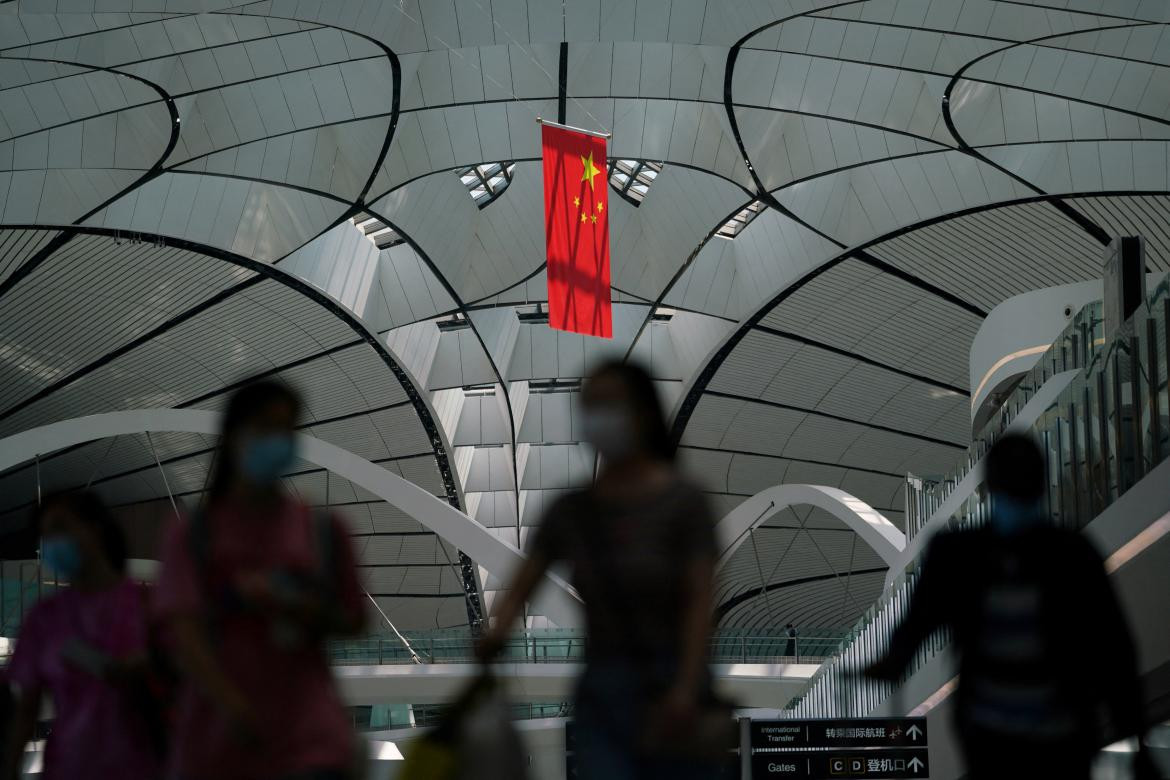 Aeropuerto en China. Foto: Reuters. 