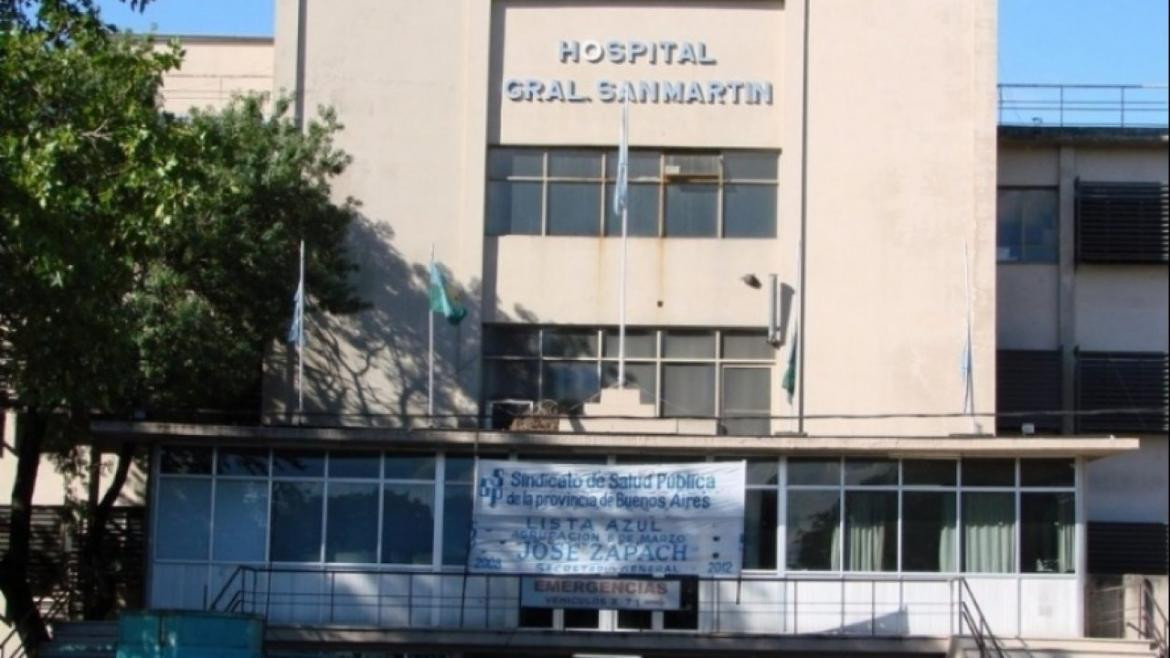 Hospital San Martín de La Plata. Foto: web hospitalsanmartin
