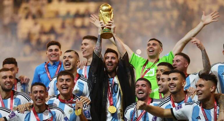 Selección Argentina, Qatar 2022. Foto: REUTERS