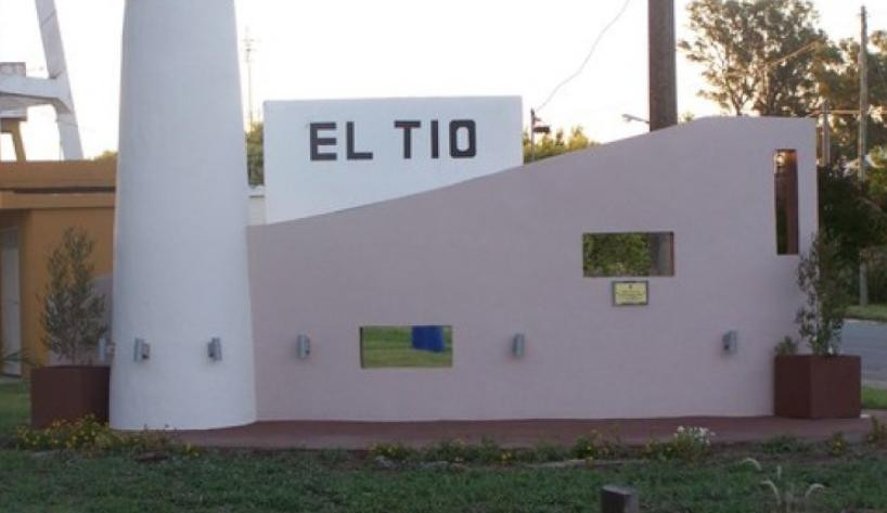 El Tío, la localidad donde aparecieron los jubilados asesinados. Foto: NA
