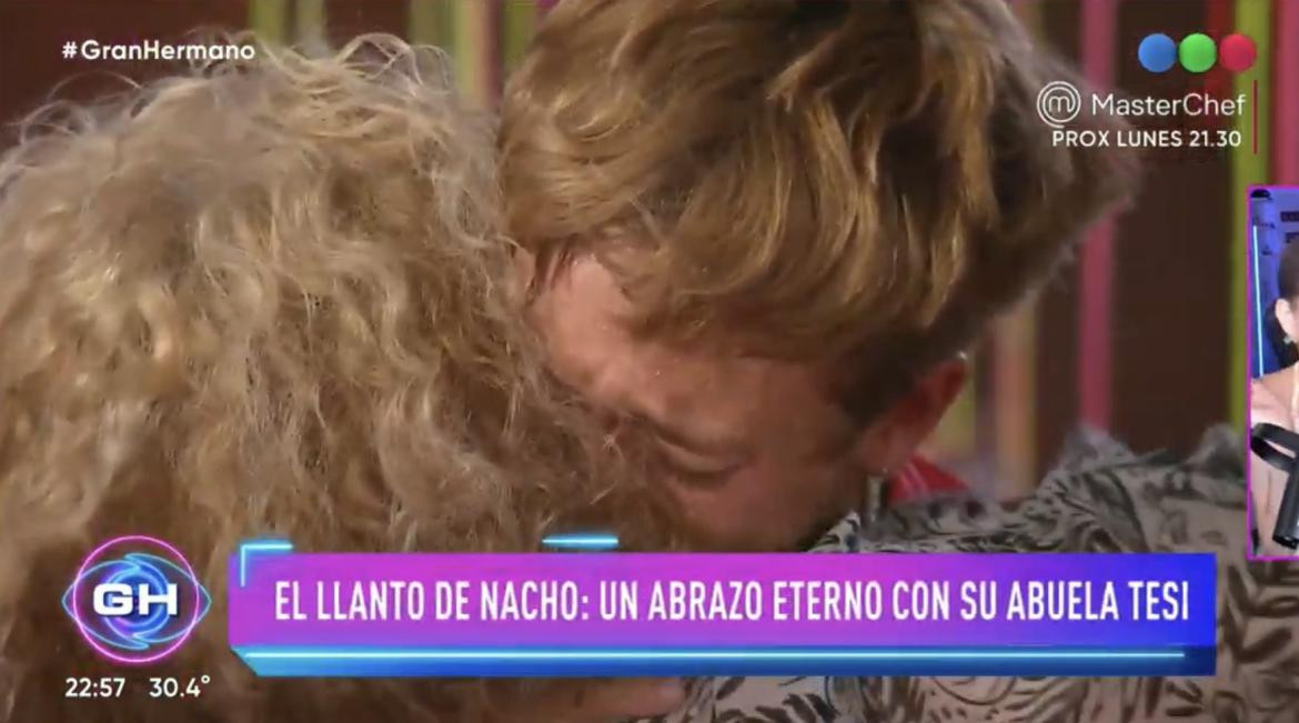 Nacho de Gran Hermano. Foto: Captura de pantalla.