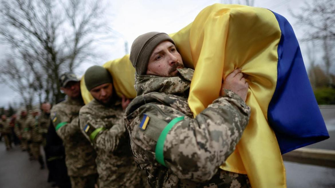 Guerra en Ucrania, soldados. Foto: REUTERS