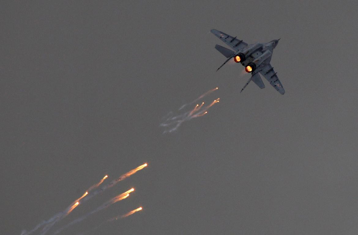 Aviones caza de fabricación soviética MiG-29. Foto: REUTERS
