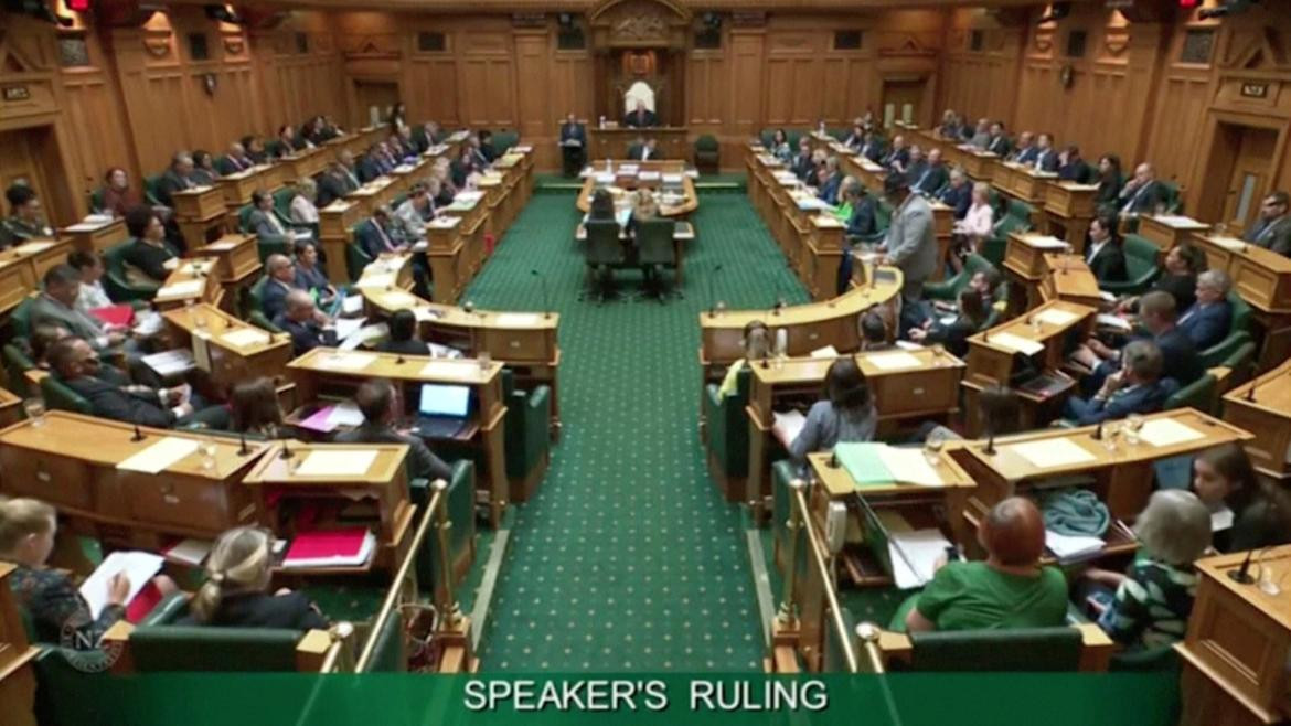 Parlamento de Nueva Zelanda. Foto: REUTERS