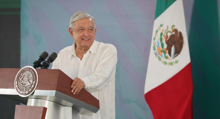 Manuel López Obrador, México. Foto: EFE