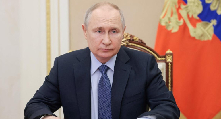 Vladímir Putin; orden de arresto. Foto: Reuters.