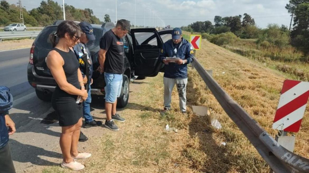 La detención de Daniel Godoy, líder de una banda de narcotráfico y sicariato. Foto: NA.