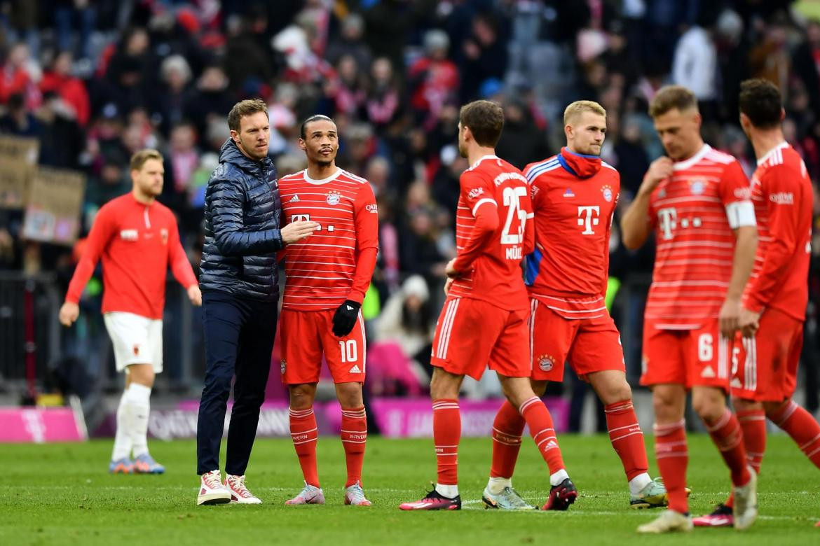 Escándalo en el Bayern Munich. Foto: EFE.