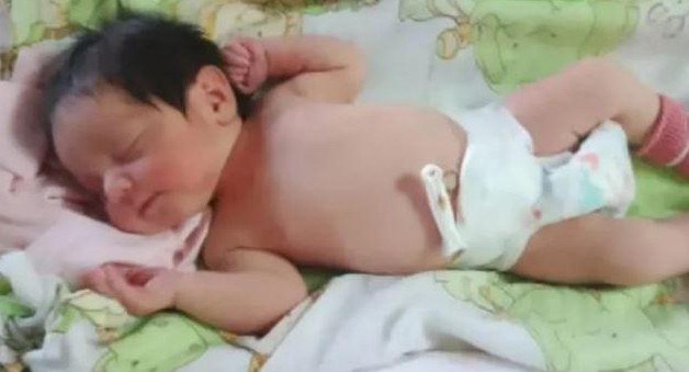 La beba robada del Hospital Paroissien. Foto: redes sociales.