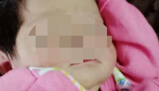 La beba robada y recuperada del Hospital Paroissien 2. Foto: redes sociales.