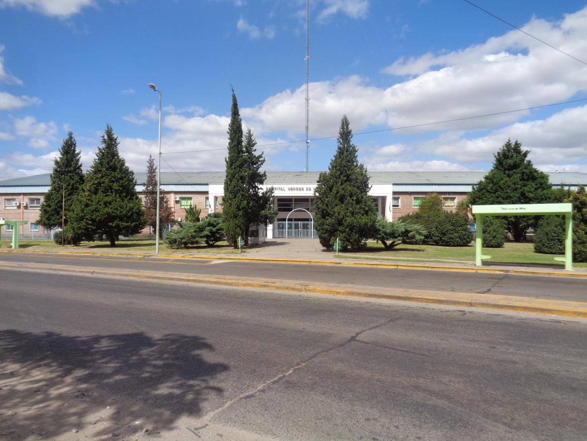 Hospital Héroes de Malvinas en Merlo. Foto: Wikipedia