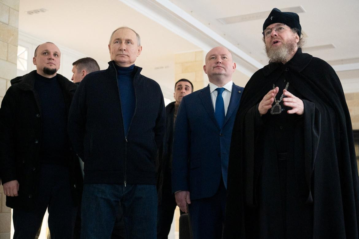 Vladimir Putin; visita a Crimea. Foto: Reuters.