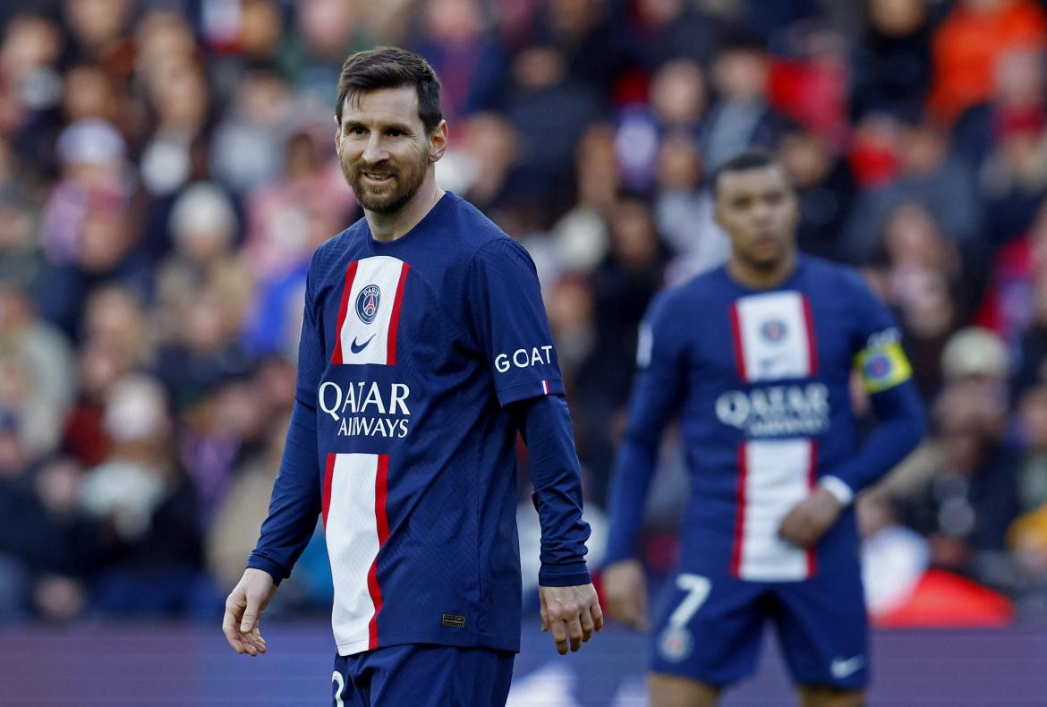 Lionel Messi 30; PSG vs. Stade Rennes. Foto: Reuters.