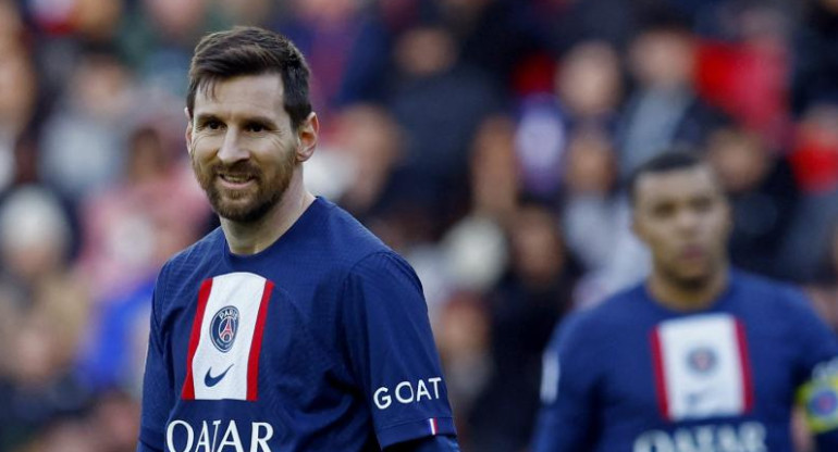 Lionel Messi 30; PSG vs. Stade Rennes. Foto: Reuters.