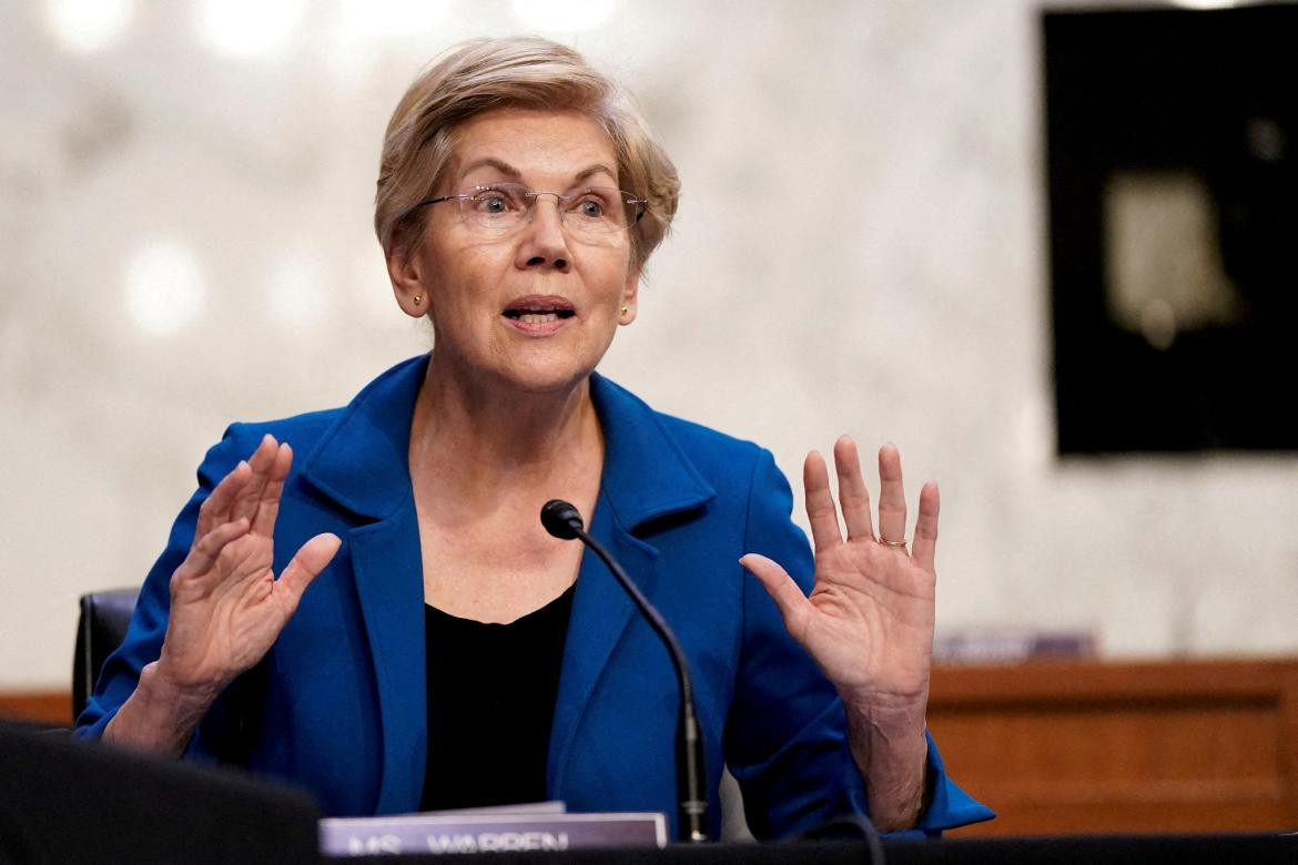 Senadora estadounidense Elizabeth Warren, Reuters