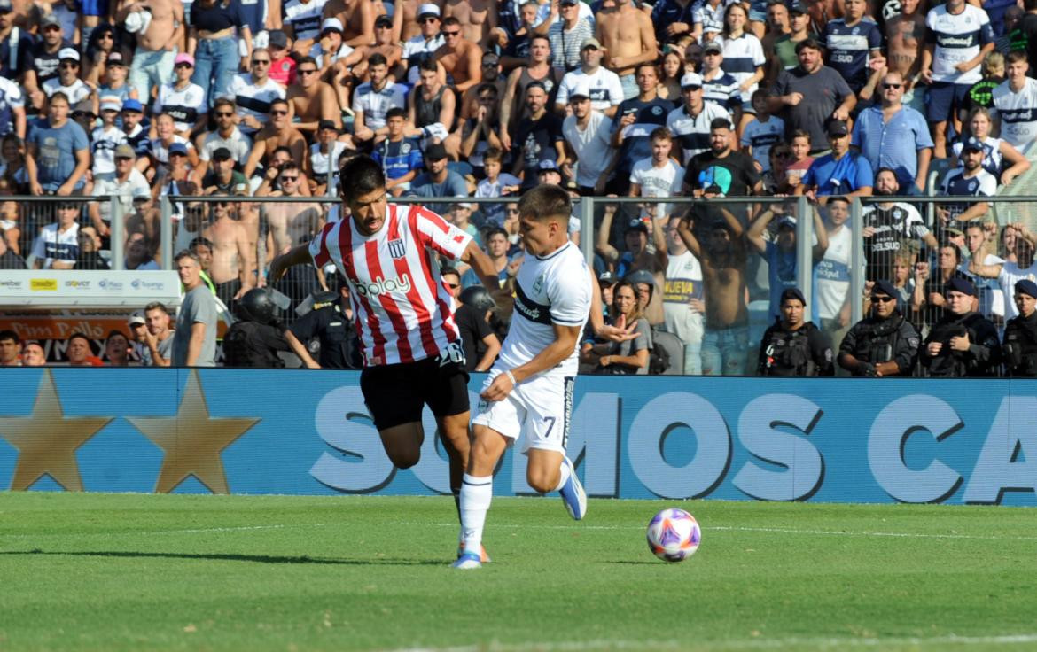 Gimnasia vs. Estudiantes. Foto: Télam.