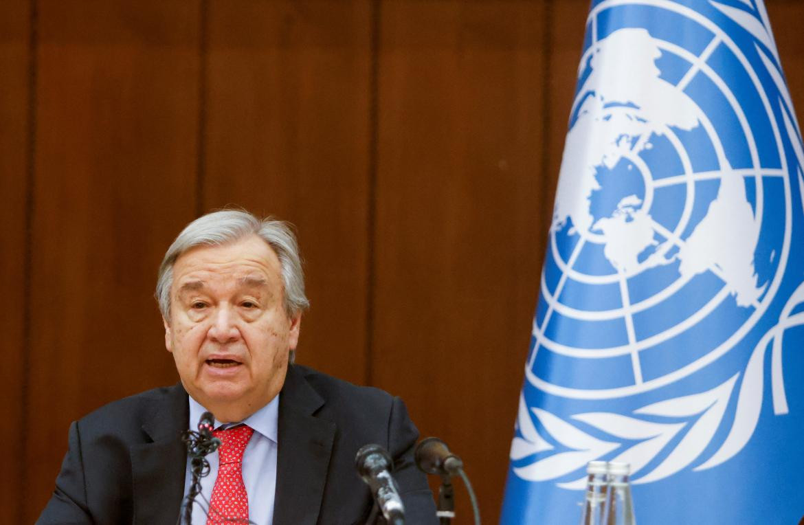António Guterres, secretario general de la ONU. Foto: Reuters.