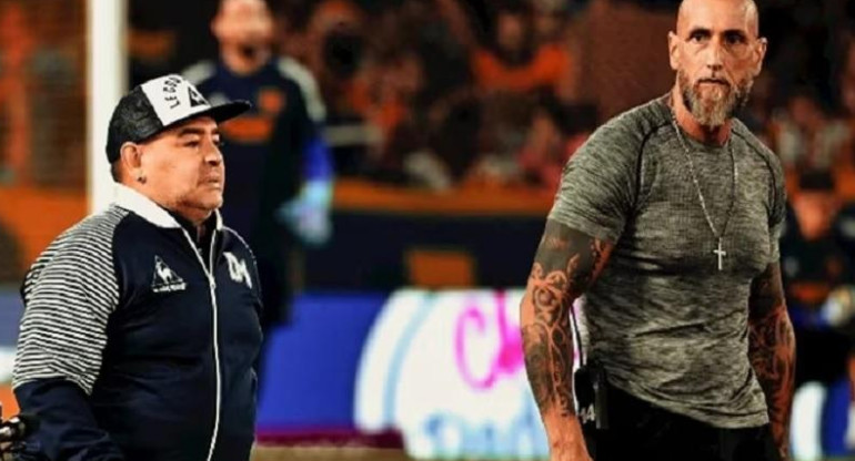 Balearon a un ex custodio de Diego Maradona