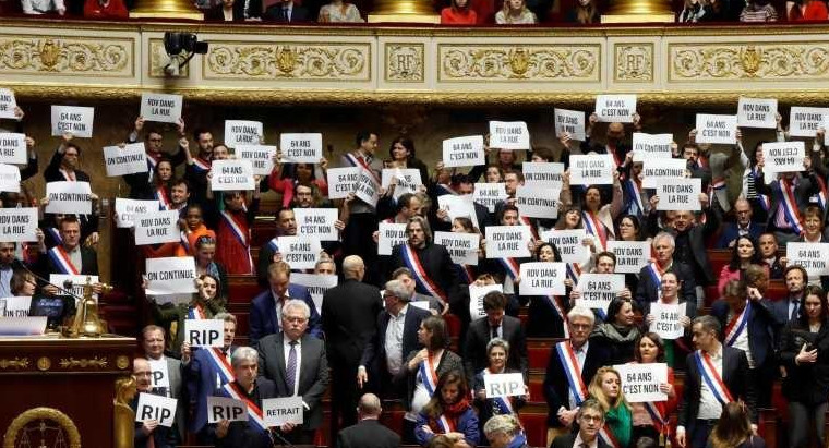 Asamblea Nacional de Francia. Foto: NA.