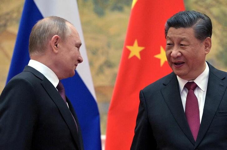 Xi Jinping y Vladimir Putin. Foto: Reuters. 