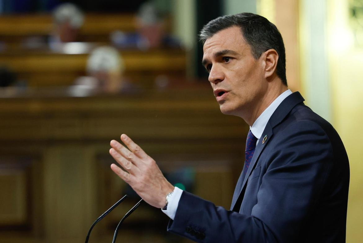 Pedro Sánchez, presidente de España. Foto: EFE. 