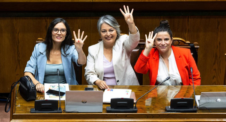El Senado aprueba la reducción de la jornada laboral en Chile. Foto: EFE.
