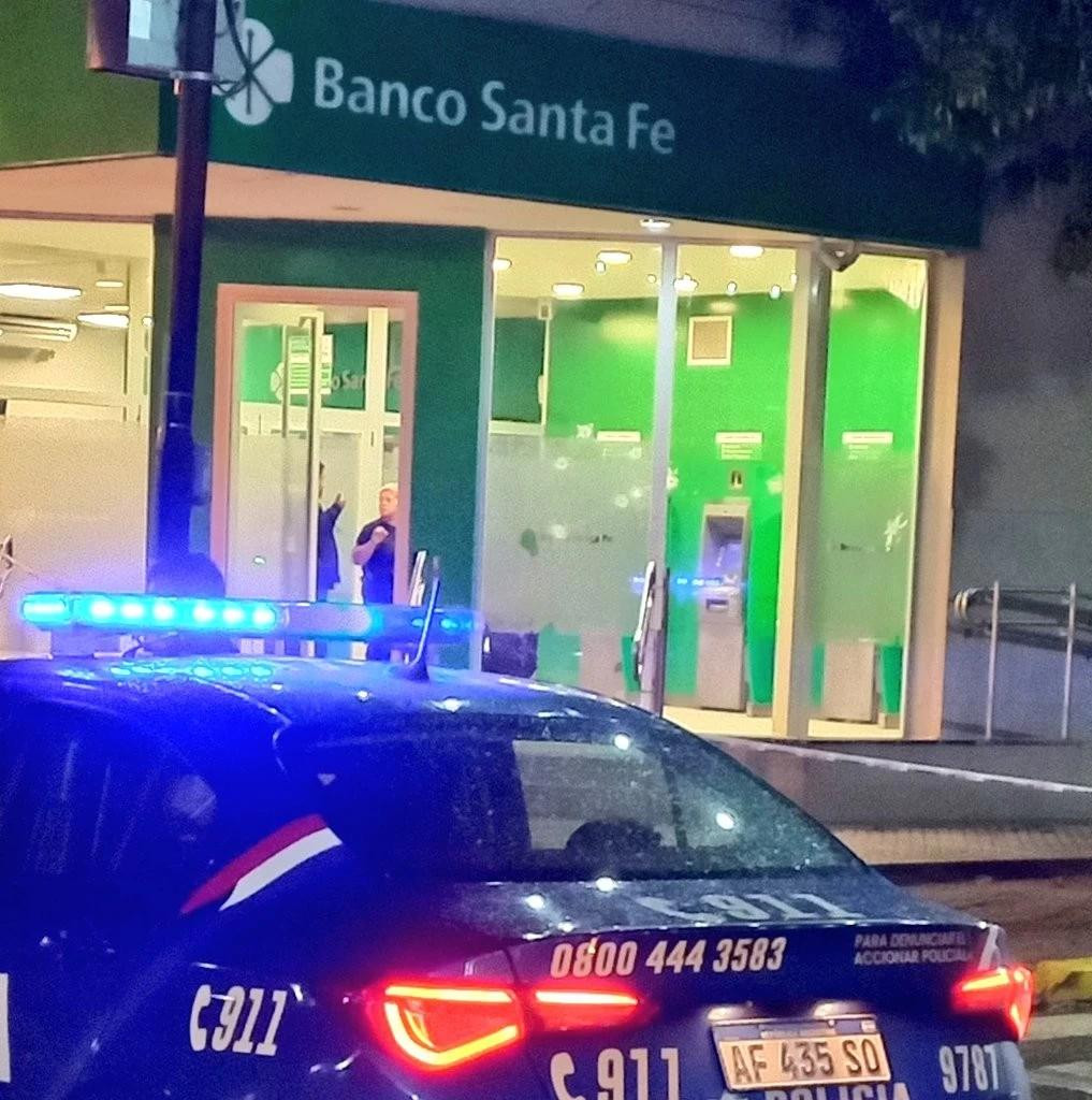 Ataque mafioso en Rosario. Foto: NA.