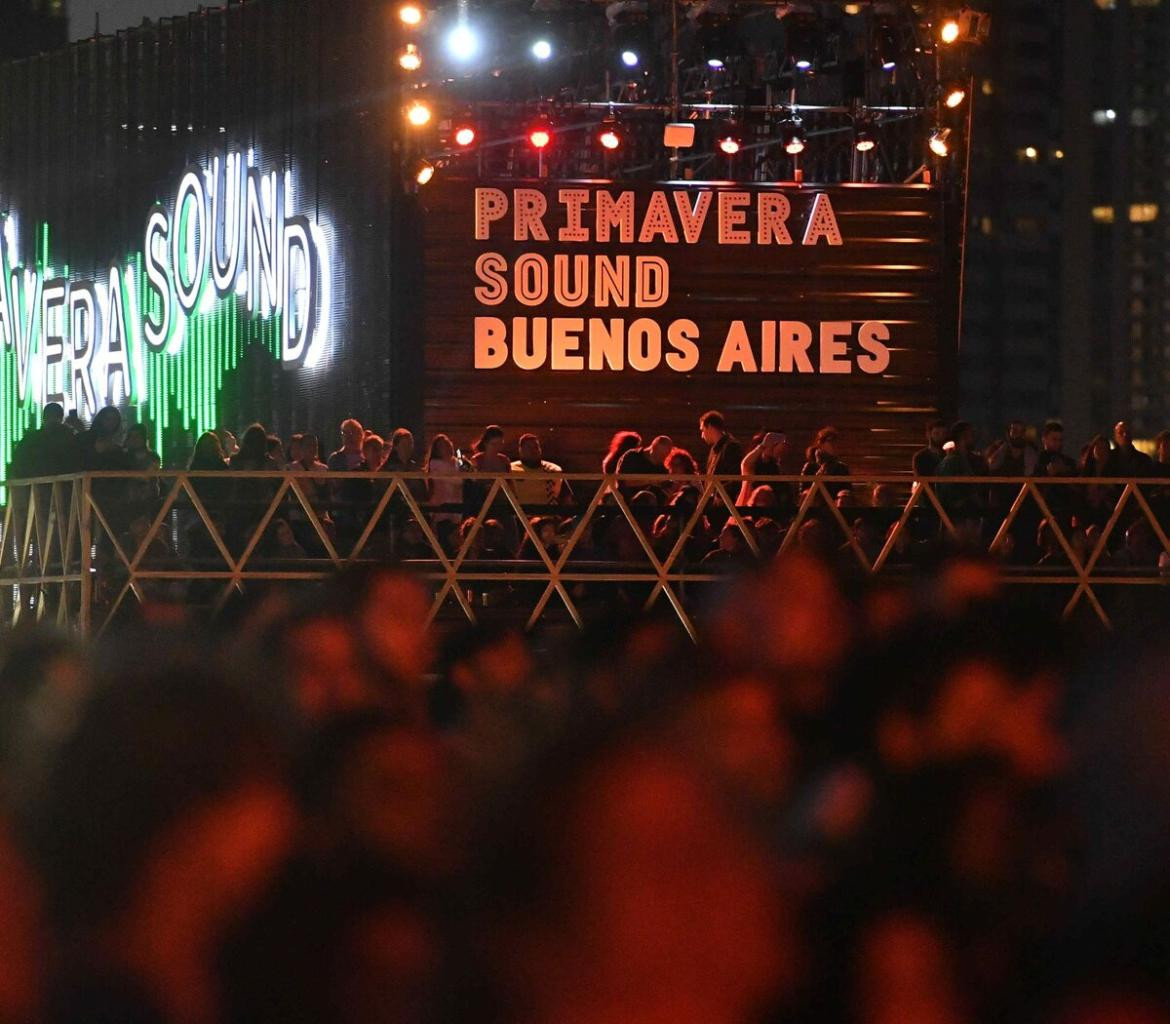 Primavera Sound Music. Foto: Télam